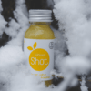 Ginger-Honey-Lemon Health Shot in snow