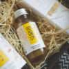 Ginger-Honey-Lemon Shrub 60ml in a gift set "Paradise Island"