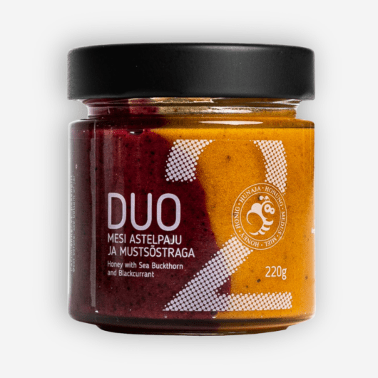 Meemeistrid DUO mesi astelpaju ja musta sõstraga 220 g