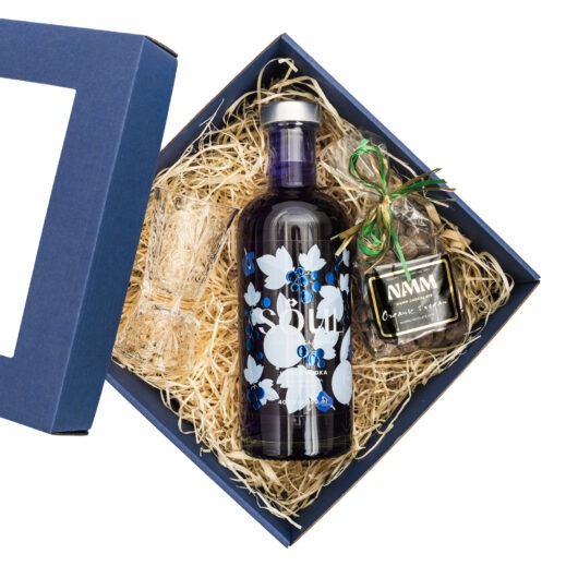 Kinkekomplekt "Indigo Vodka Mensuuriga"