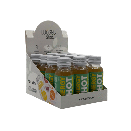 ENERGY SHOT inveri ja sidruni (12-pakk)