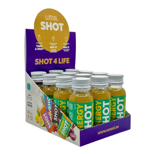 ENERGY SHOT inveri ja sidruni (12-pakk)